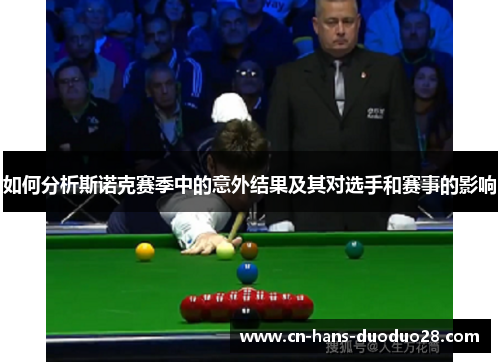 如何分析斯诺克赛季中的意外结果及其对选手和赛事的影响